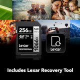 Lexar Professional SILVER Series 1066x SDXC UHS-I Memory Card, 256GB