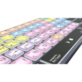 Logickeyboard Titan Wireless Backlit Shortcut Mac Keyboard for Avid Pro Tools