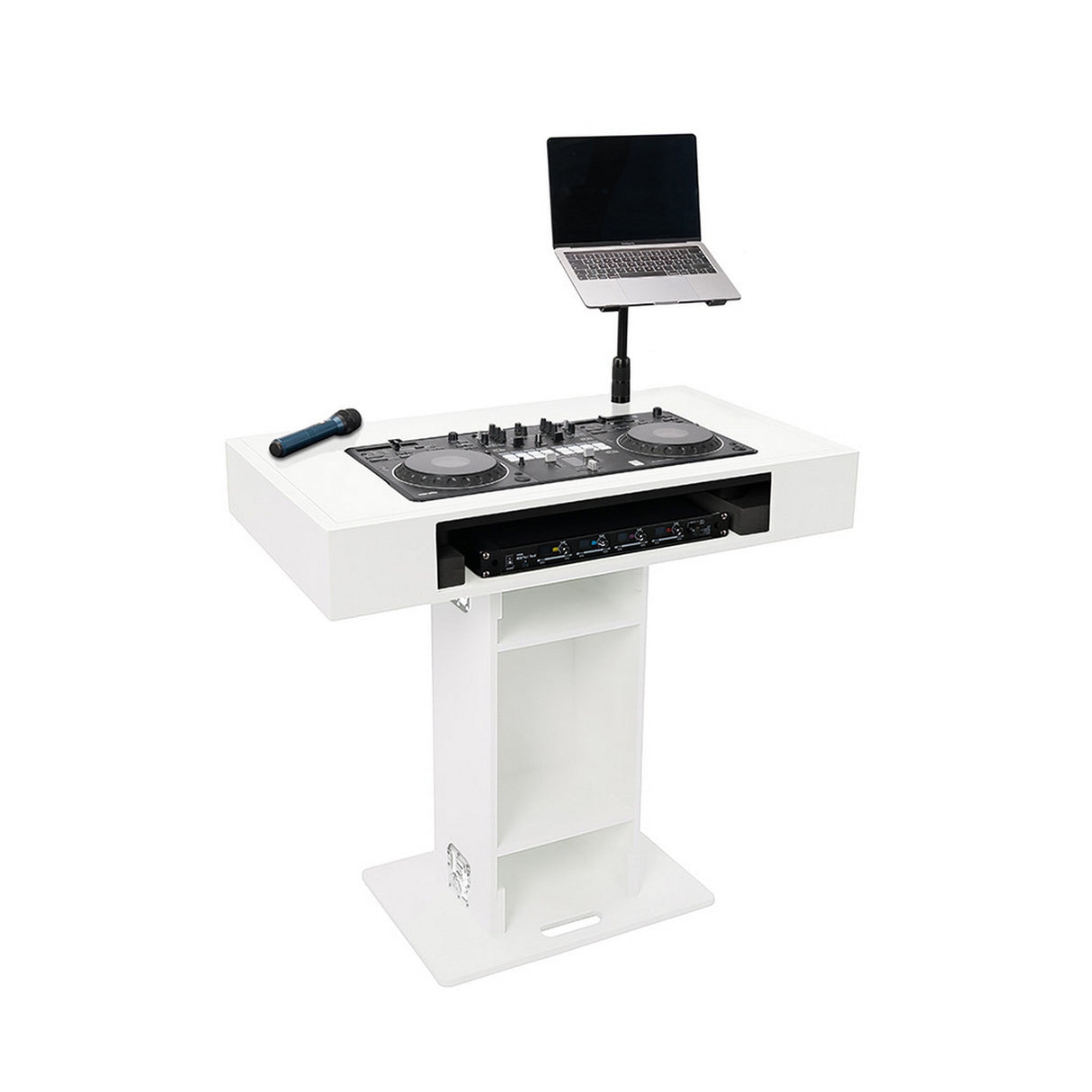 Magma Groove Terminal Modular DJ Booth, White