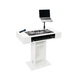 Magma Groove Terminal Modular DJ Booth, White