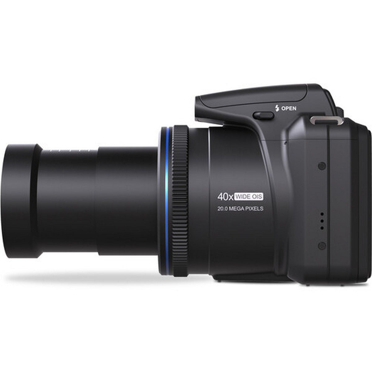 Minolta MN40Z-BK 20MP 40x Optical Zoom Wi-Fi Bridge Camera