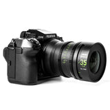 NiSi ATHENA PRIME Full Frame Cinema Lens, G Mount (14mm T2.4, 25mm T1.9, 35mm T1.9, 50mm T1.9, 85mm T1.9)