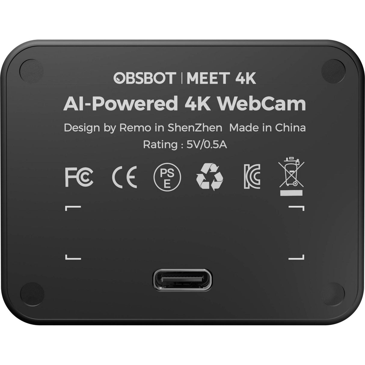 OBSBOT Meet 4K AI-Powered Ultra-Wide Webcam