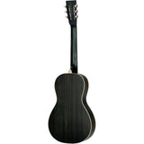 Ortega Guitars RRG30E-DD Americana Series Resonator Guitar Distressed Satin Denim