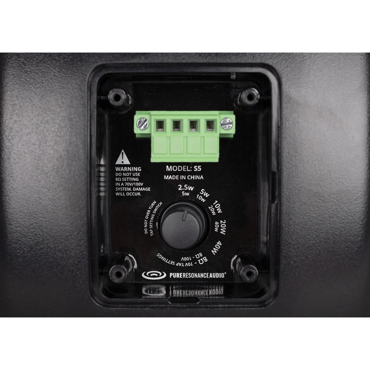 Pure Resonance Audio Conference Room Speaker System with 4 SP8 Ceiling Tile Speakers, 2 S5 Surface Mount Speakers, and RMA240BT 240W Bluetooth Mixer Amplifier