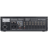 Pure Resonance Audio School Gym Sound System with (8) P115 15-Inch Passive PA Speakers, MX9 Mixer, (2)  LA21000 Power Amplifiers, and WMS1-HH Wireless Handheld Microphone