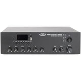 Pure Resonance Audio MA120BT 7-Channel 120W Commercial Mixer Amplifier with Bluetooth