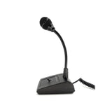 Pure Resonance Audio PTT1 Desktop Push-to-Talk Gooseneck Microphone