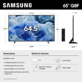 Samsung QN65Q8FAAFXZC 65-Inch QLED 4K QHDR+ TV