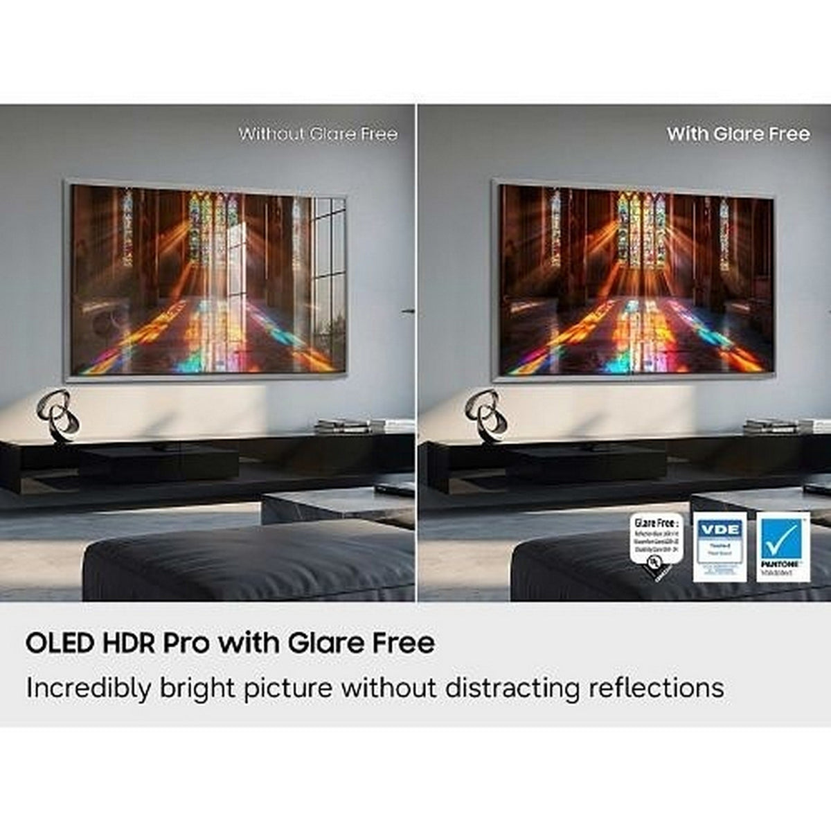 Samsung QN65S95HAFXZA S95H 4K OLED Smart TV, 65 Inch