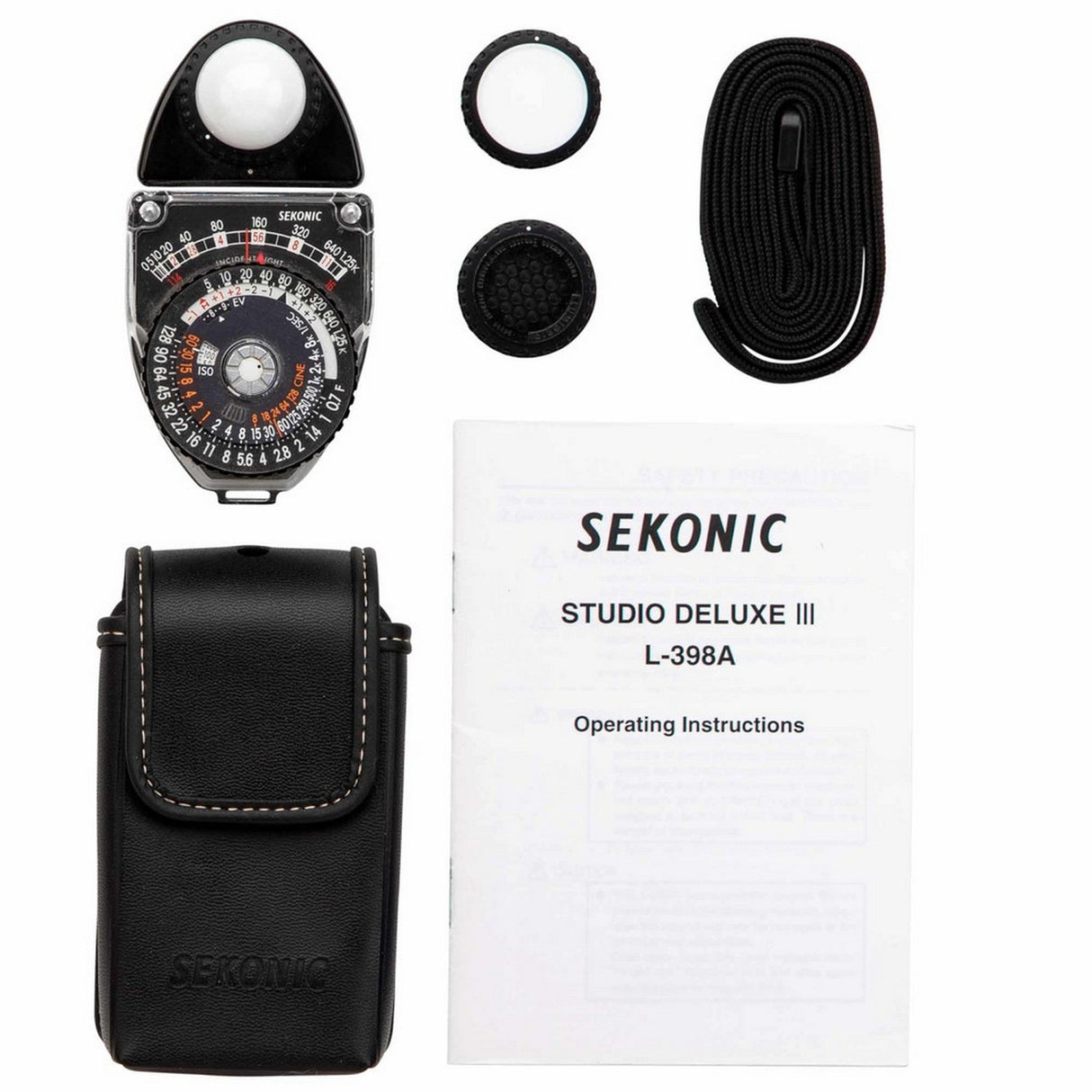 Sekonic L-398A STUDIO DELUXE III Analog Light Meter