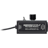 Sescom SES-LAPADAP-GL 3.5mm to 3-Pin XLR Laptop to Mic Level Adapter Interface