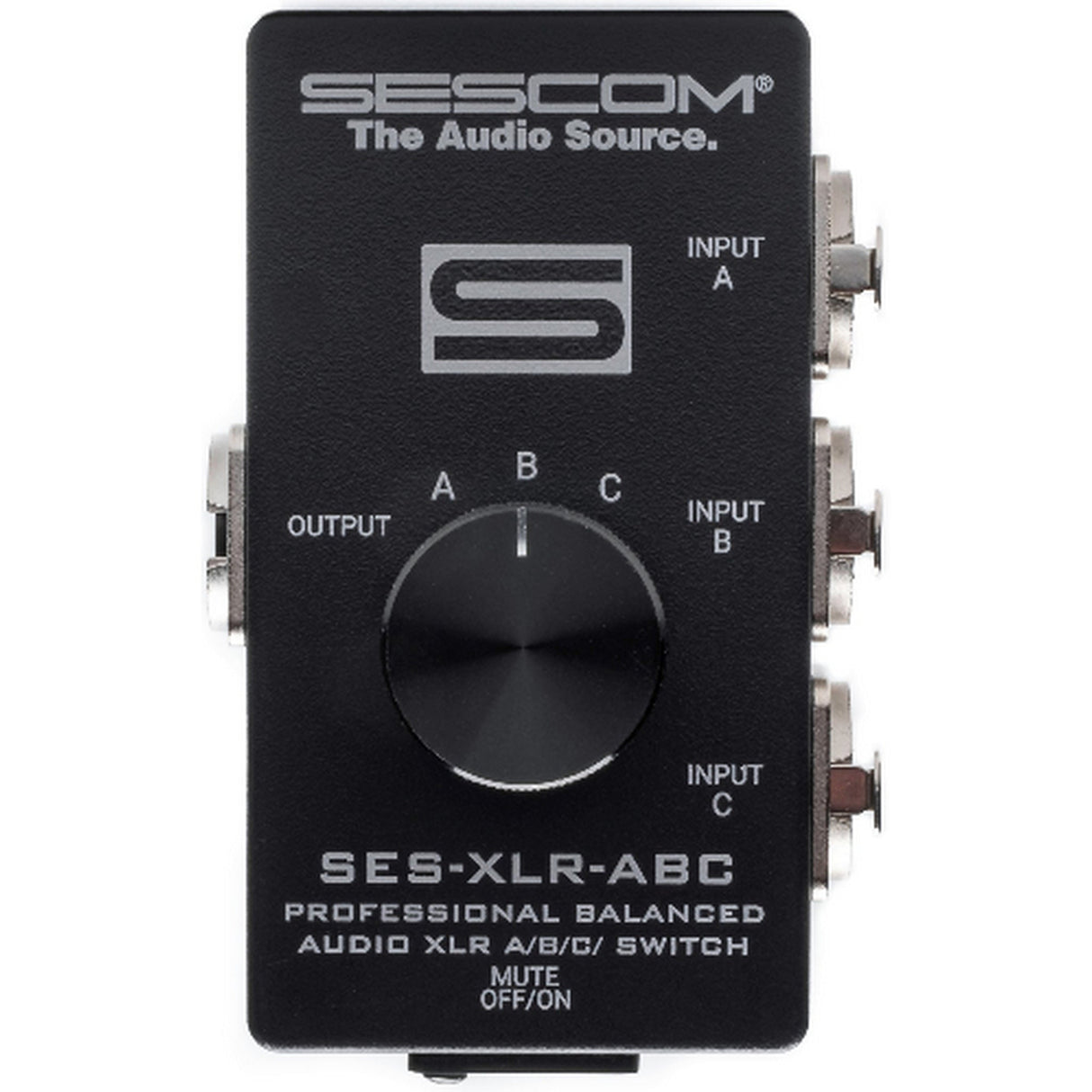Sescom SES-XLR-ABC Passive Balanced Audio Switch