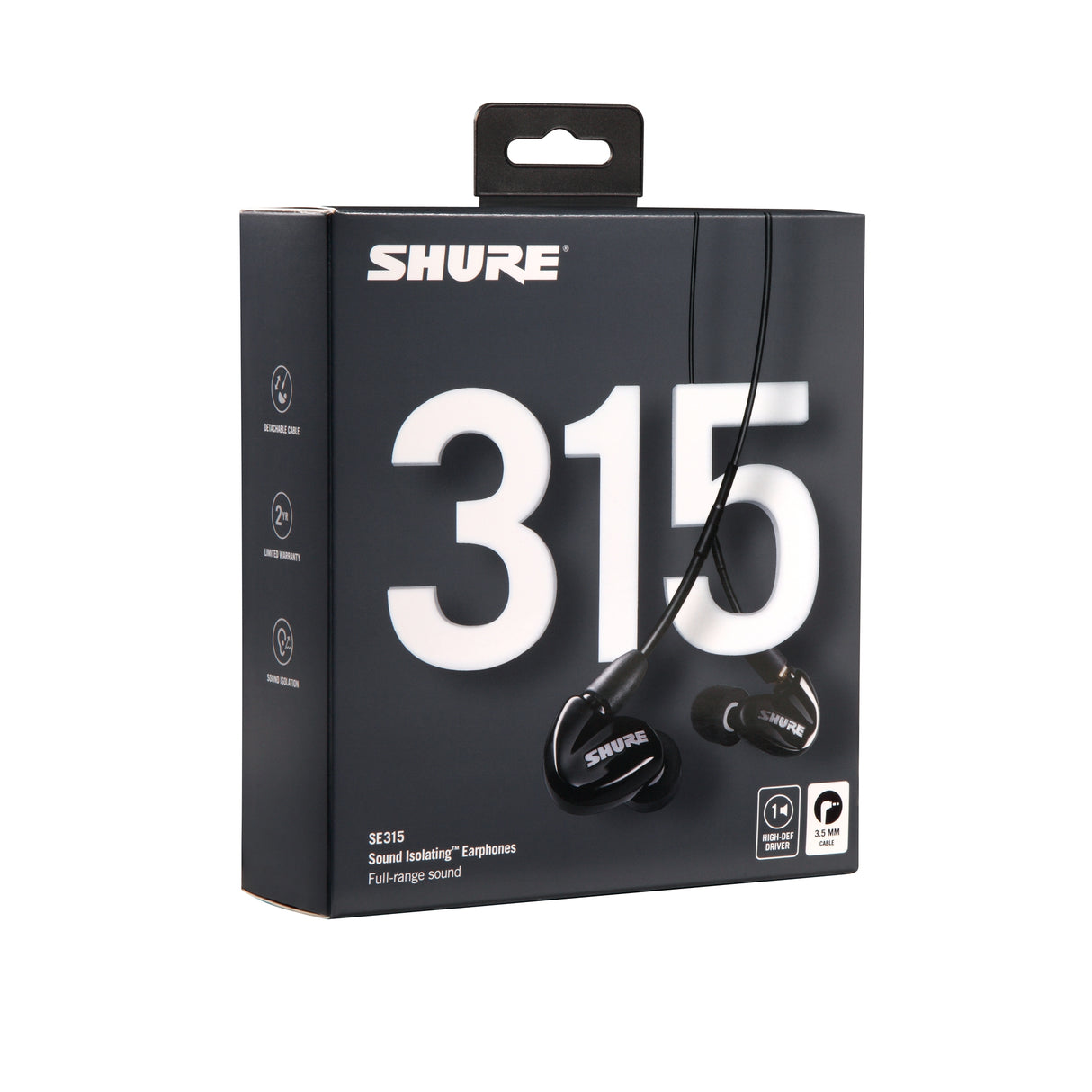 Shure SE315 In-Ear Sound Isolating Earphones with High-Definition MicroDriver