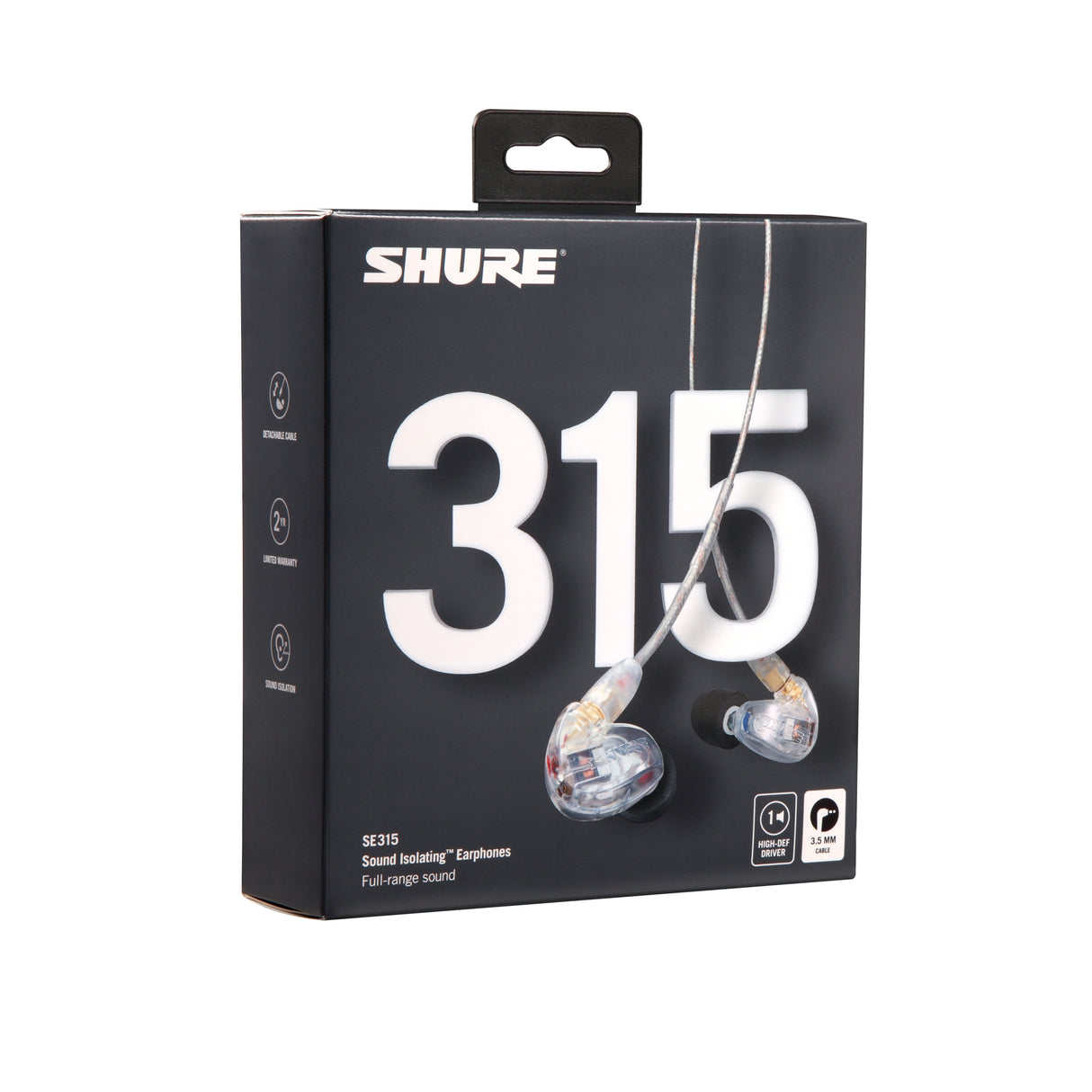 Shure SE315 In-Ear Sound Isolating Earphones with High-Definition MicroDriver