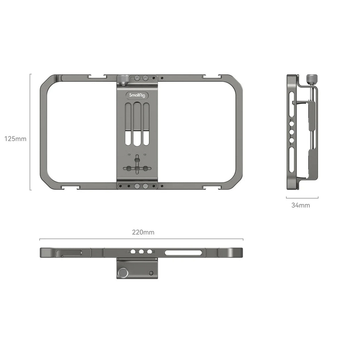 SmallRig Universal Mobile Phone Cage for Filmmaking