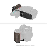 SmallRig 4801 L-Shape Mount Plate with Wooden Handle for Nikon Z f 4801