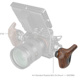 SmallRig ImageGrip Rotating Wooden Handle with ARRI Rosette