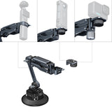 SmallRig 5507 Shock Absorber Support with Electronic Suction Cup for DJI Osmo Pocket 3 / GoPro HERO13 Black / Insta360 X4