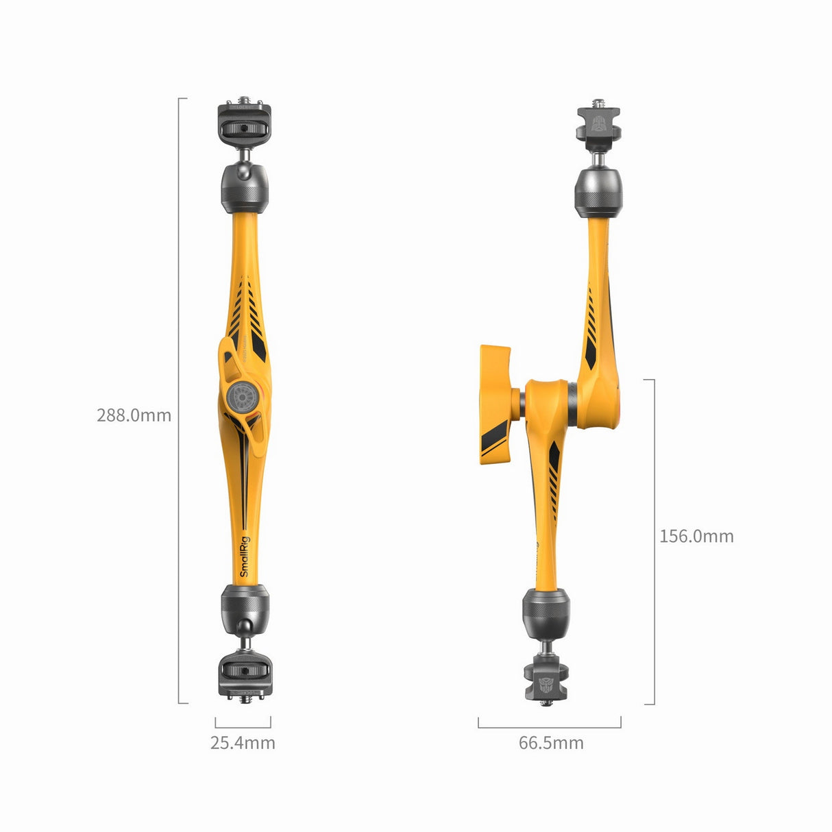 SmallRig 5521 11-Inch Rosette Arm Support, BumbleBee Edition