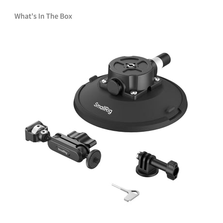 SmallRig 5856 6-Inch Suction Cup Mount for Action Cameras