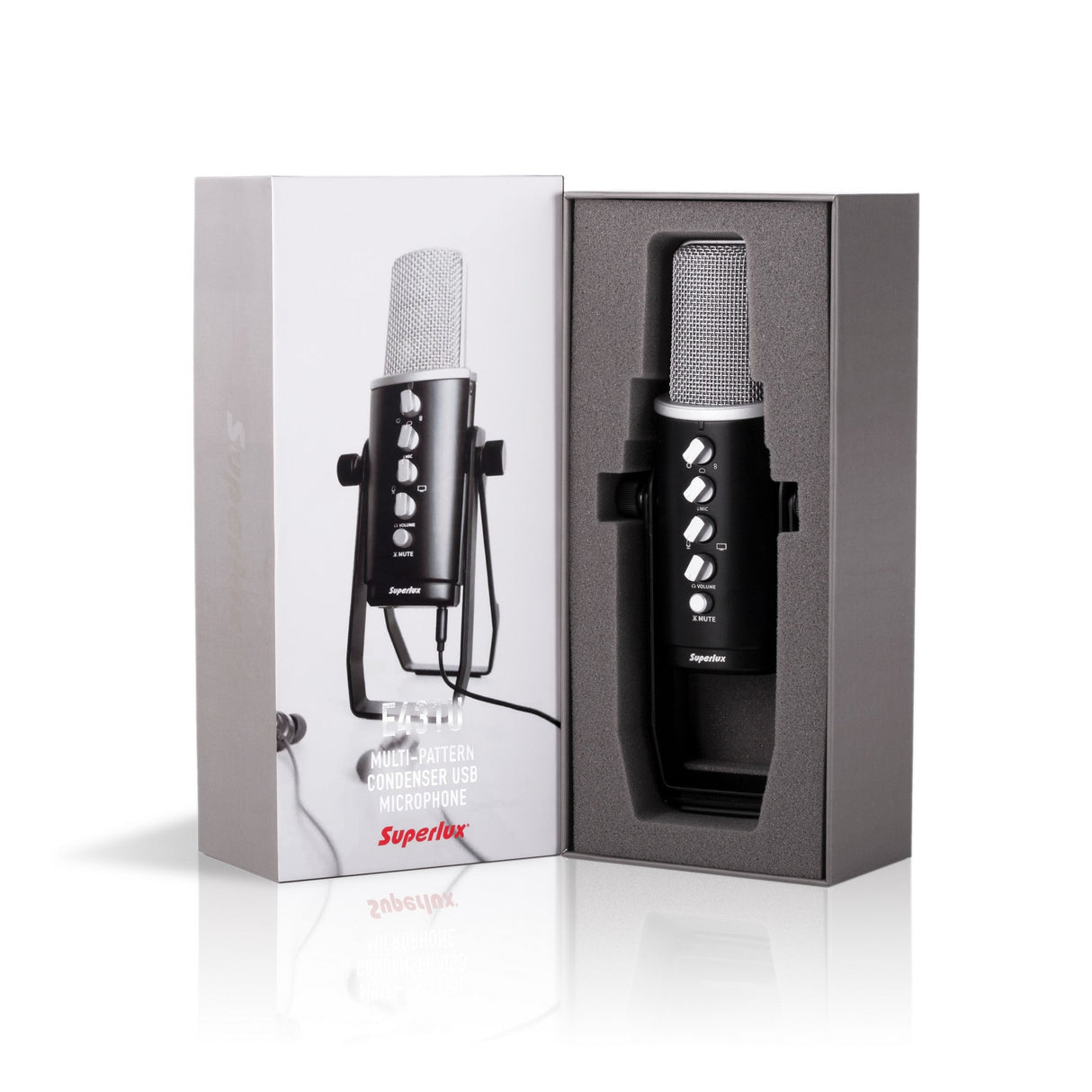 Superlux E431 Multi-Pattern Condenser USB Microphone