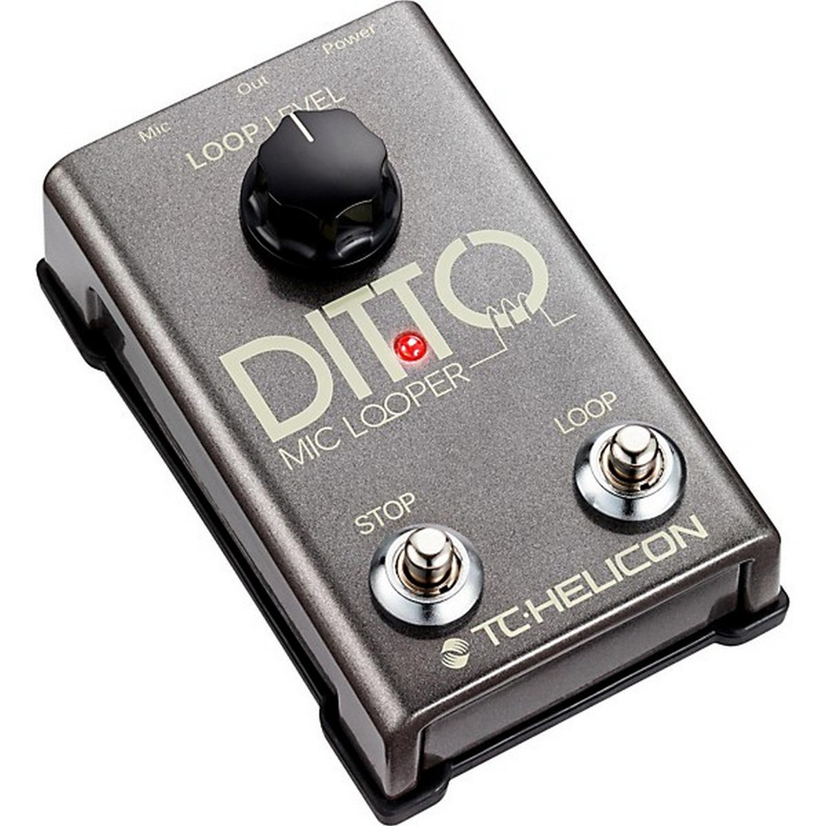 TC-Helicon Ditto Mic Looper Pedal for Vocals and Acoustic Instruments