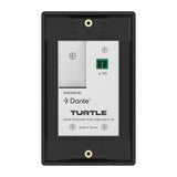 Turtle AV BTWP-US Dante Bluetooth Wallplate 1-Gang Decora Black