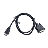 V7 V7HDMIDVID-01M-1E HDMI 1.4 Male to DVI-D Male Singlelink 1080P FHD Cable, 3.3-Foot, Black