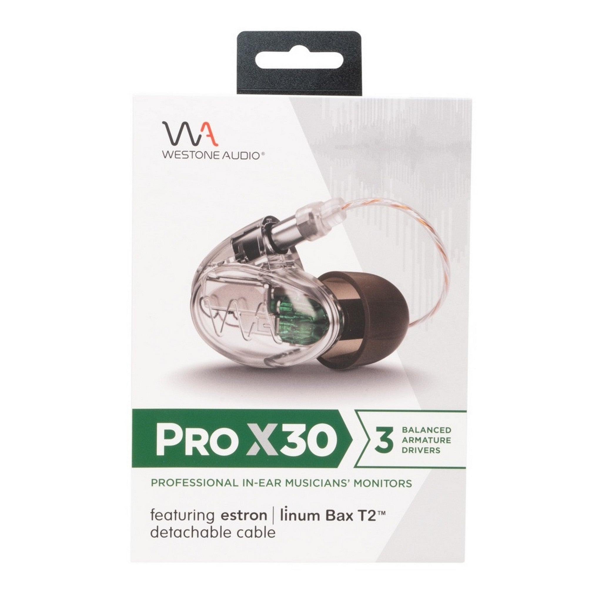 Westone Pro X30 Professional 3 Balanced Driver In-Ear Monitors