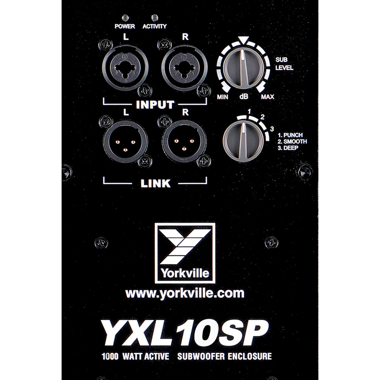 Yorkville YXL10SP 1000W 10-Inch Subwoofer