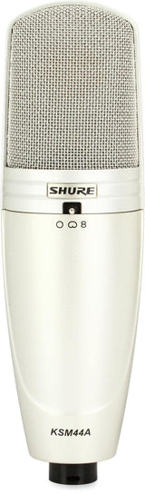Shure KSM44A/SL Multi Pattern Large Diaphragm Side Address Condenser Microphone