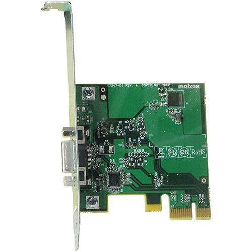 Matrox PCIE/ADP PCIe Host Adapter for Matrox MXO2 Family and Desktop Systems