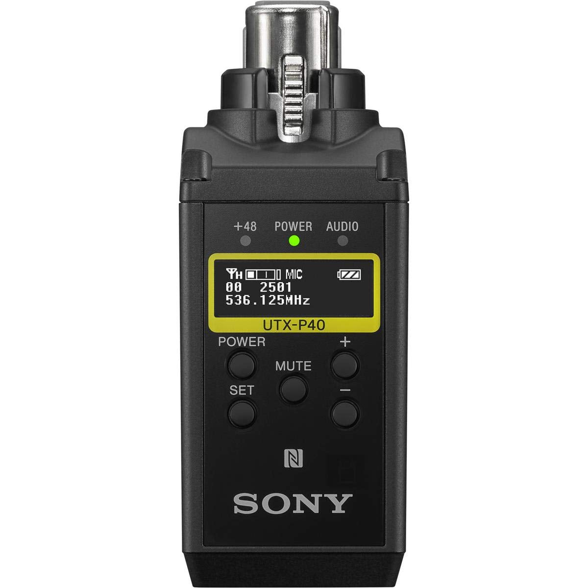 Sony UTX-P40 Wireless Plug-On Transmitter, UC25, 536 to 607 MHz