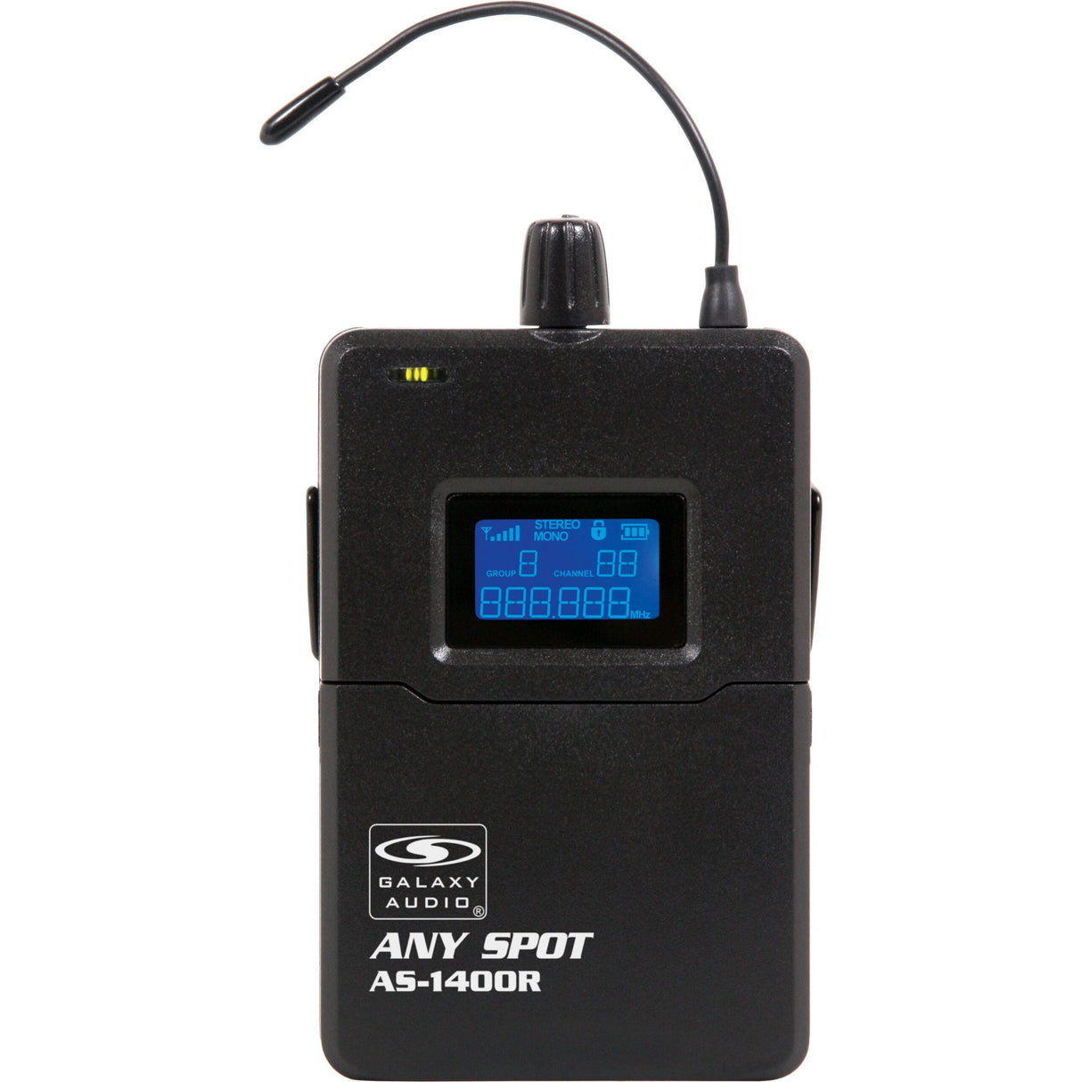 Galaxy Audio AS-1400R Wireless In-Ear System Receiver M Band 516-558 MHz
