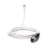 Shure TL46W/O TwinPlex Omnidirectional Subminiature Microphone White with TA4F Connector No Accessories