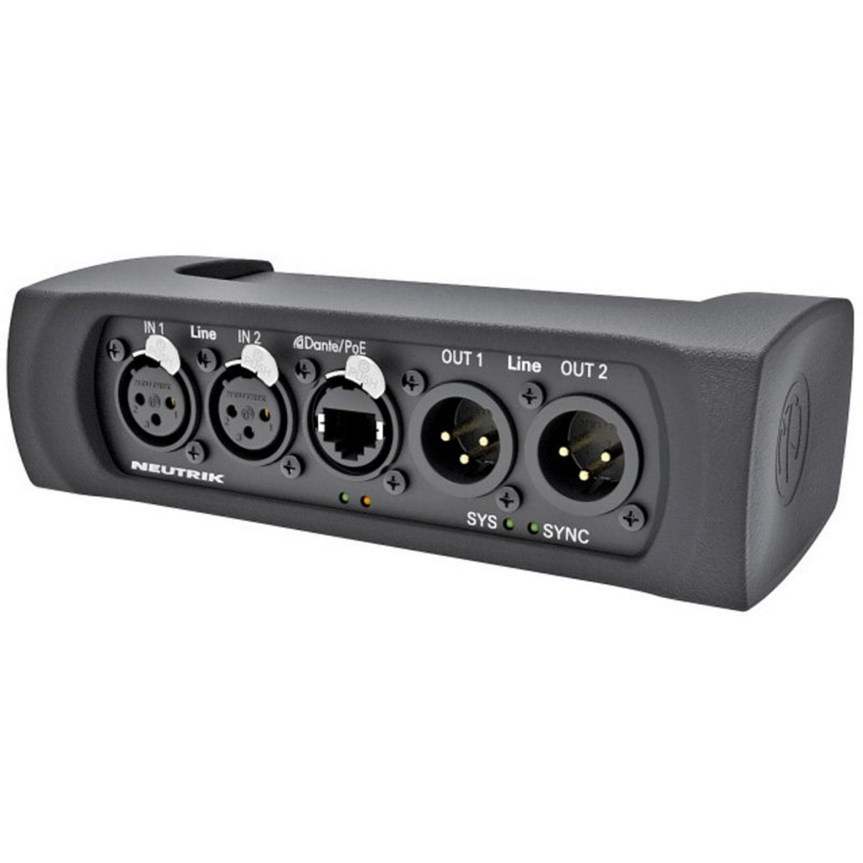 Neutrik NA2-IO-DLINE Bi-Directional Dante Audio Interface