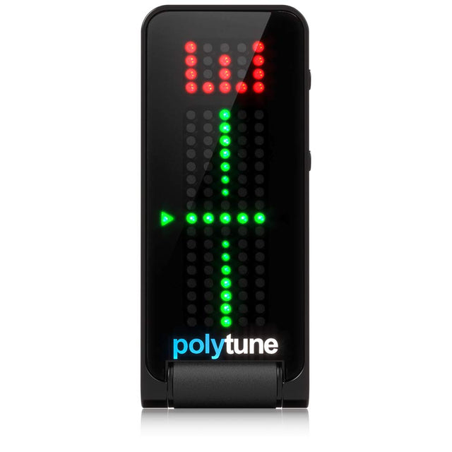 TC Electronic POLYTUNE CLIP Clip-On Tuner with Polyphonic, Strobe and...