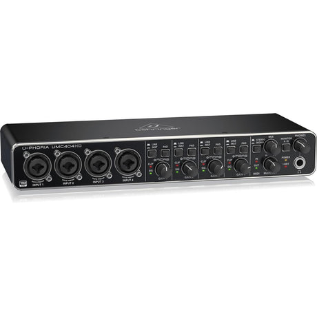 Behringer U-PHORIA UMC404HD Audiophile 4x4, 24-Bit/192 kHz USB Audio/MIDI...