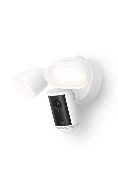 Ring B0F67KWWQH Floodlight Cam Wired Pro 2nd Gen White