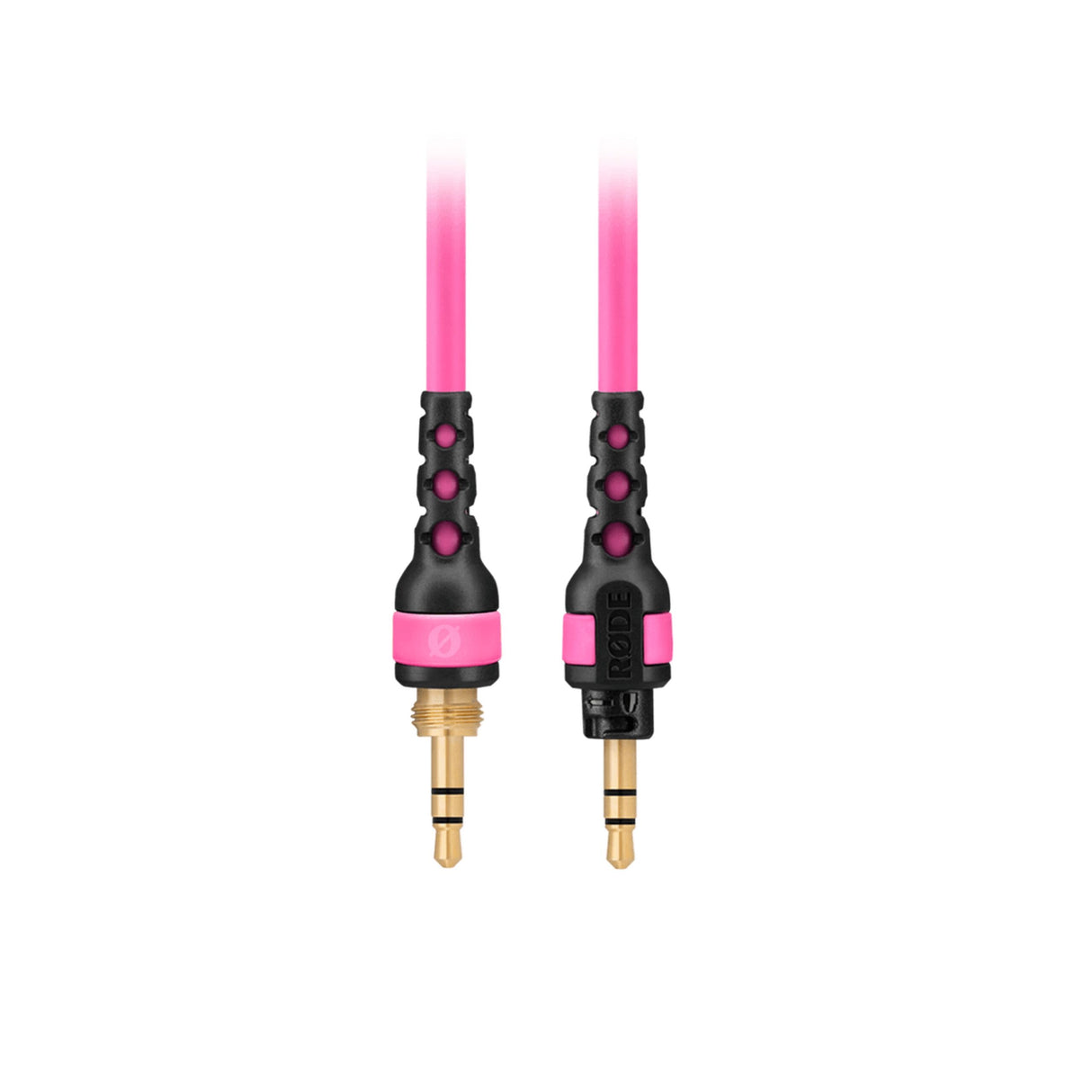 RODE NTH-CABLE24P 3.5mm TRS Jack Cable for NTH-100, Pink, 2.4-Meter