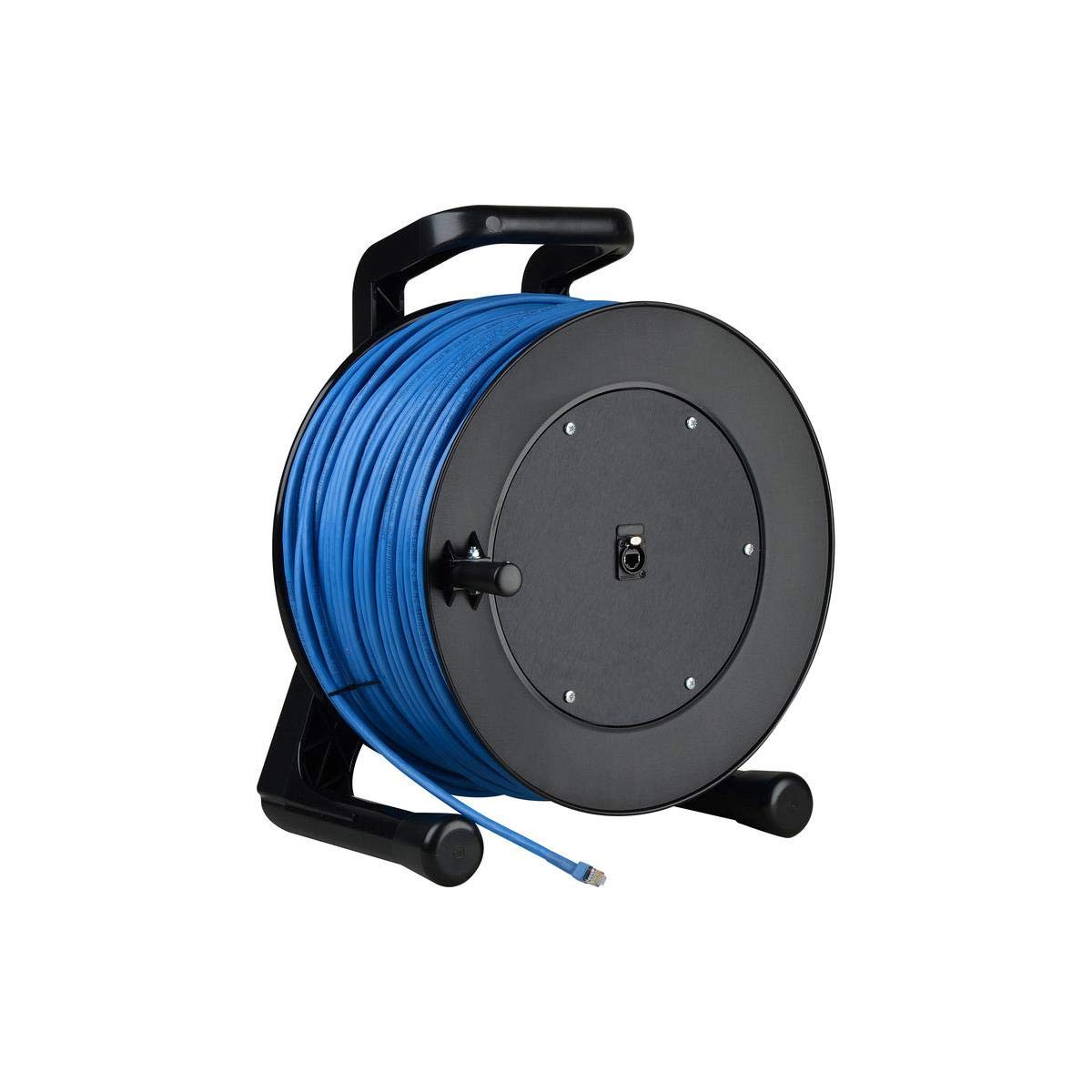 Laird Digital Cinema PROREEL-CAT6-328 ProReel Series Shielded Category 6 Integrated Cable Reel, 328 Foot