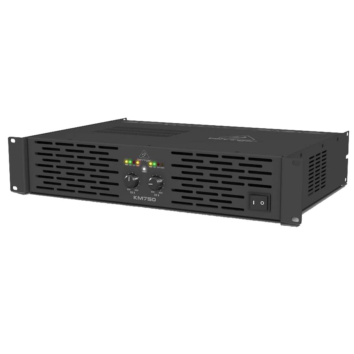 Behringer KM750 Professional 750 Watt Stereo Power Amplifier with ATR...