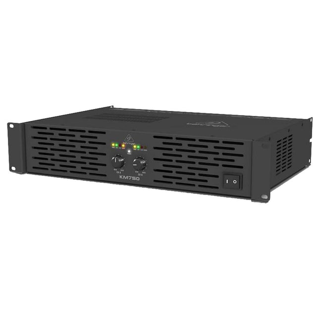 Behringer KM750 Professional 750 Watt Stereo Power Amplifier with ATR...