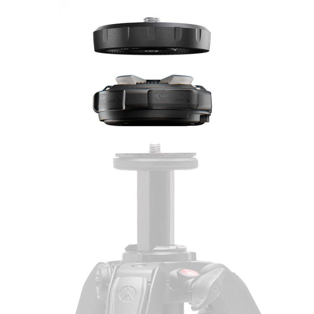 Manfrotto MAONEQR XCHANGE Universal Quick Release System for Tripods