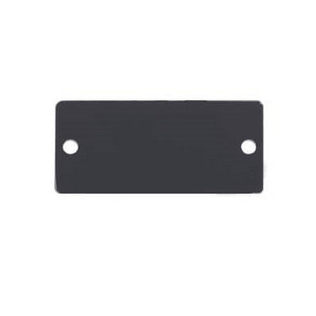 Kramer W-BLANK Wall Plate Insert Blank Slot Cover Plate Black
