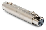 Hosa GXX-145 XLR3F to XLR3F Gender Changer Adapter