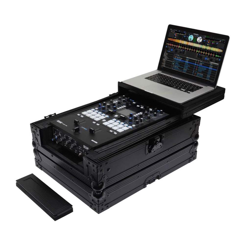 Odyssey Black Label Low Profile Glide Style Universal 12-Inch Format DJ Mixer Case