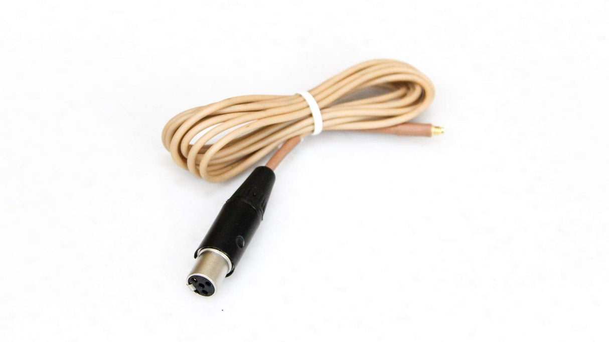 Mogan 6 Foot Shure 2.0mm OD Cable Beige