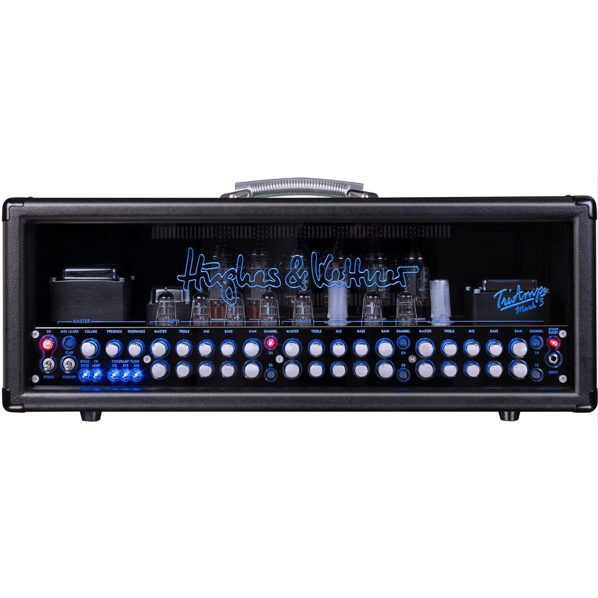 Hughes & Kettner TriAmp Mark 3 Dual 3-Channel Tube Amplifier Head, 150-Watt